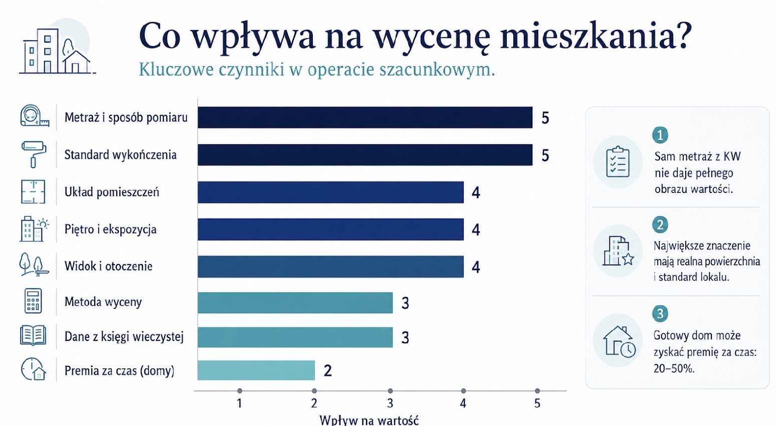 Co wpływa na wycenę mieszkania
